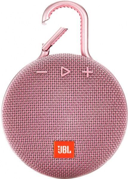 Акустична система JBL® Clip 3 1.0 pink JBLCLIP3PINK