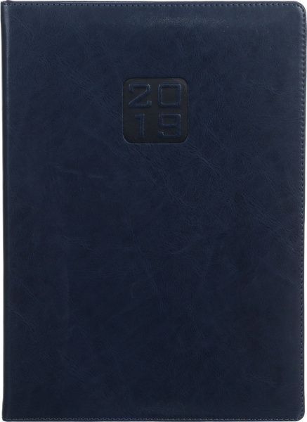 Щоденник 2019 Bravo А4 336 страниц синій Buromax 