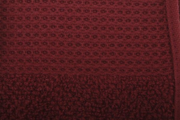 Полотенце Комби махровое 30x70 см вишневый Simi 