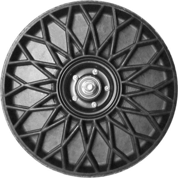 Колесо візка з металевим ободом d390 мм Резинопласт