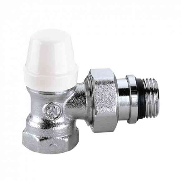 Кран радіаторний Caleffi кутовий відсічний 1/2 431402