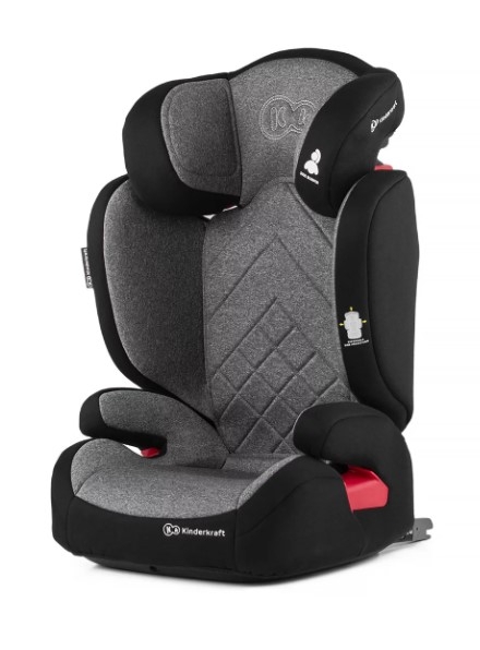 Автокресло Kinderkraft Xpand серо-черный 00-00158334