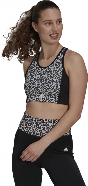 Бра Adidas W FARM CRO TP GS6339 р.XL черный