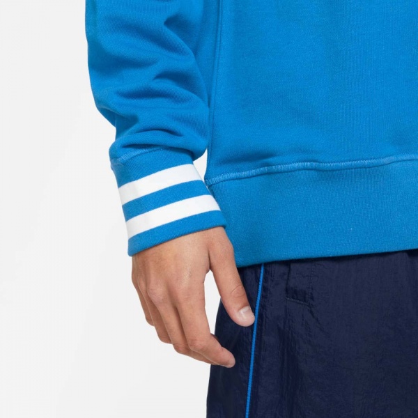 Світшот Nike M NSW TREND FT CREW DD6165-435 р. S блакитний