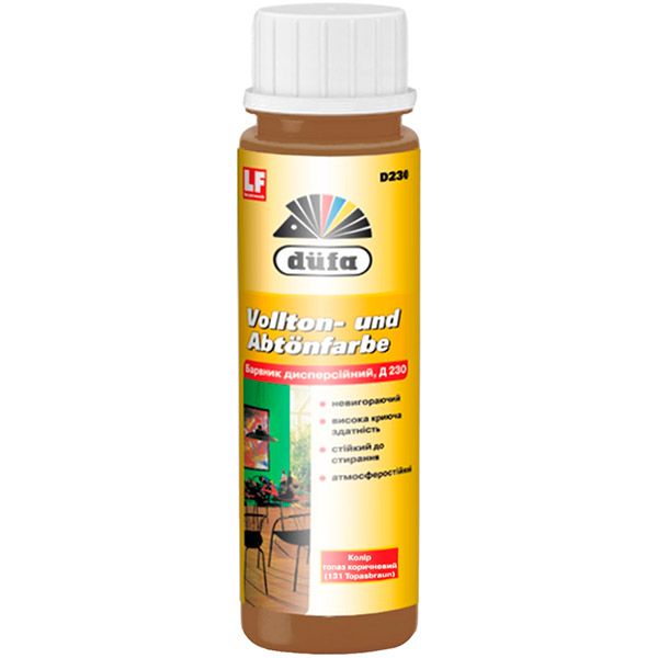 Краситель Dufa топаз коричневый 750 мл