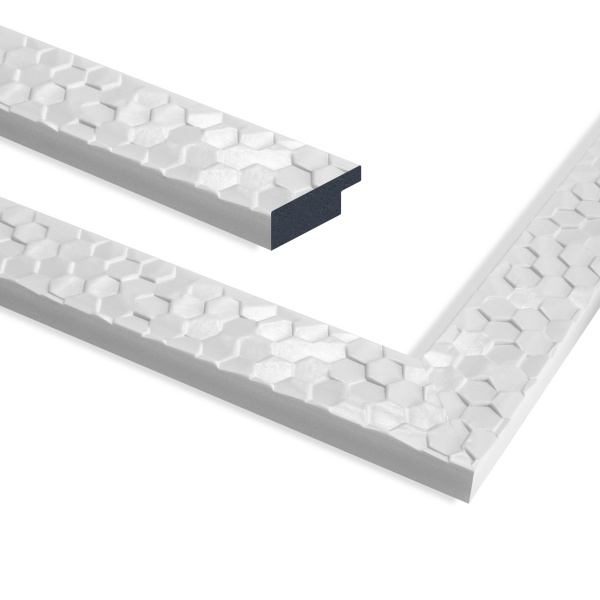 Рамка для фотографии со стеклом MARCO decor 2712AM 1 фото 30х40 см белый 