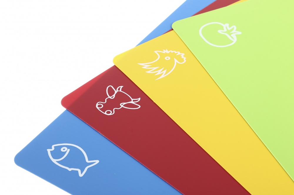 Набір кухонних дощок Eurogold гнучких 30х38 см пластик 4 шт.