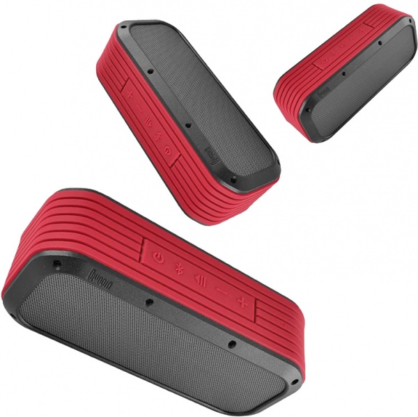 Акустика Divoom Voombox-outdoor (2GEN) BT 2.0 red 
