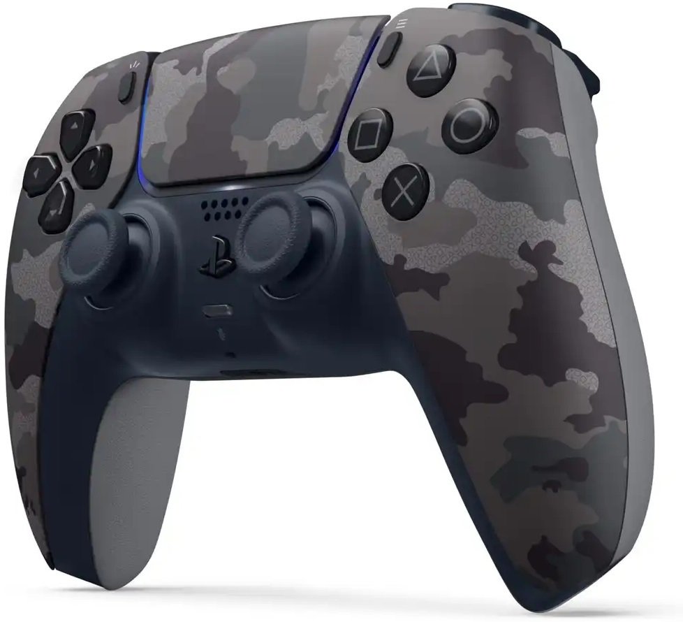 Геймпад бездротовий Sony PlayStation 5 Dualsense BT Grey Cammo (1000040244)