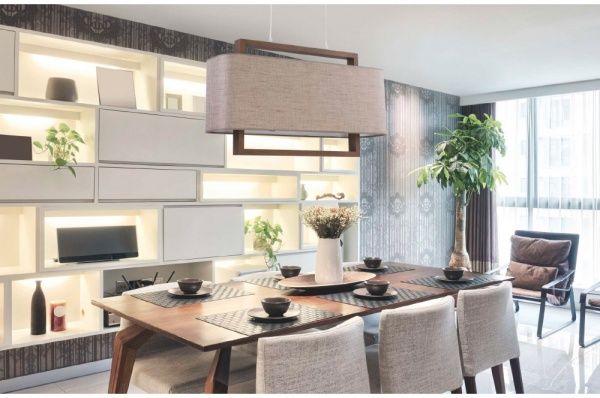 Люстра потолочная TK Lighting Helena 2700 4x60 Вт E27 бук/лен 