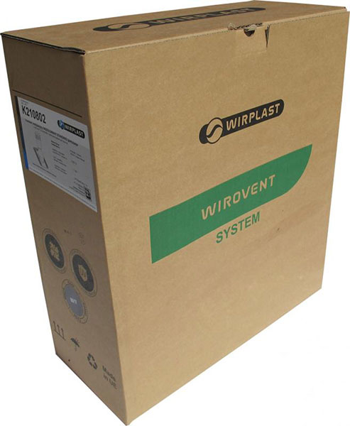 Вентиль покрівельний WIRPLAST Standart коричневий