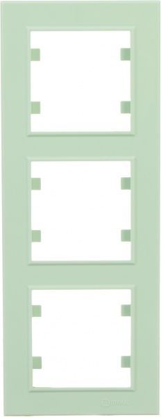 Рамка тримісна Makel Karea вертикальна світло-зелений