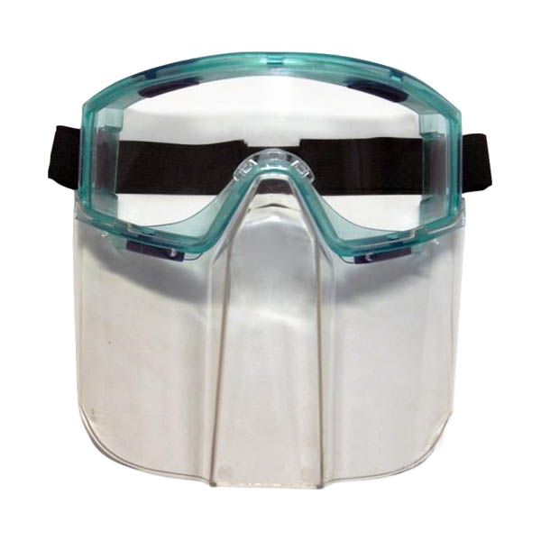 Очки защитные с щитком Дельта D12205