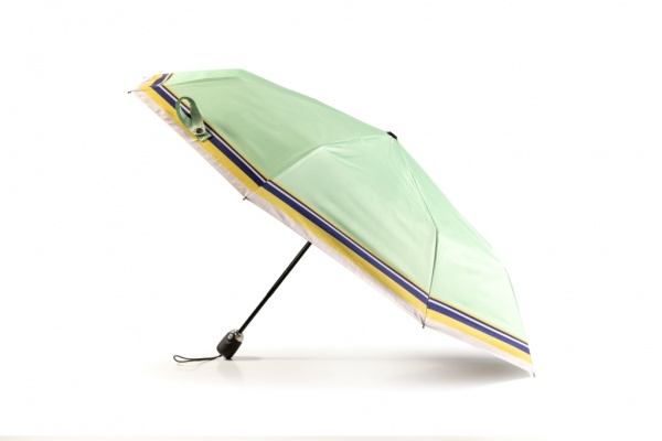Зонт KRAGO umb-3-006 в полоску зеленый 