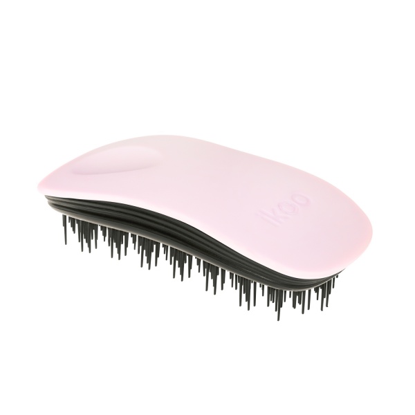 Щітка для волосся масажна Ikoo home black - cotton candy 001-008-002