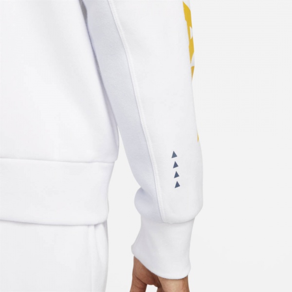 Джемпер Nike M NSW NIKE AIR BB PO HD DM5202-100 р. L білий