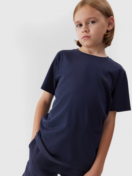Футболка 4F TSHIRT M0795 4FJAW23TTSHM0795-31S р.122 синий