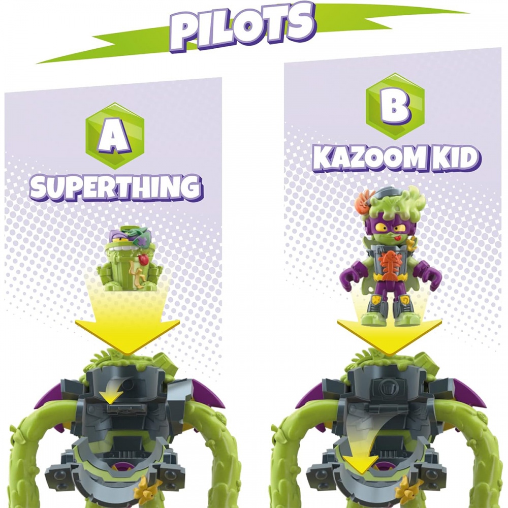 Игрушечный набор SuperThings Супербот Трешер PSTSP116IN60