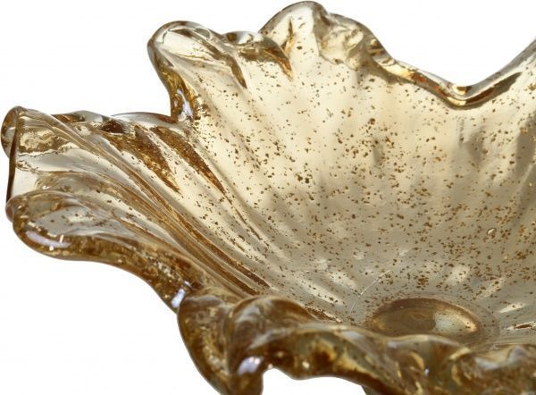 Фруктовниця Universo 34х18 см блискучий медовий із золотим Antonio Tammaro