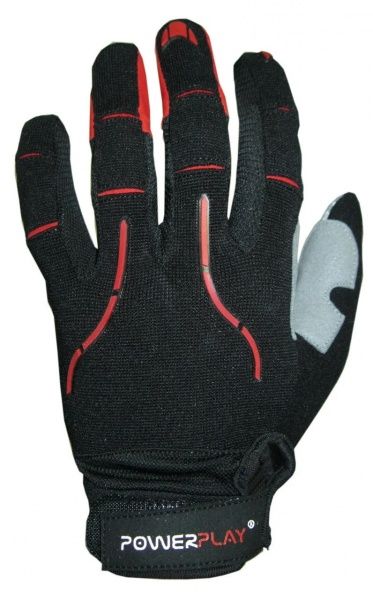 Велоперчатки PowerPlay PP_6662_L_Red 