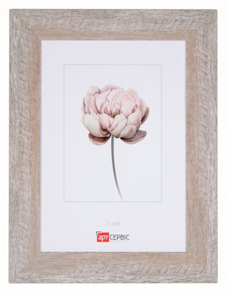 Рамка для фото Арт-Сервіс ЭА-01718 21х30 см срібний льон 