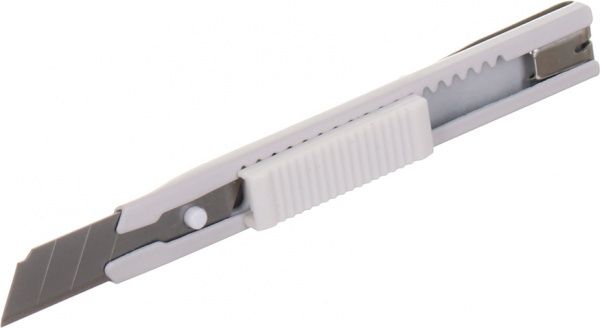 Нож канцелярский Classic серый 