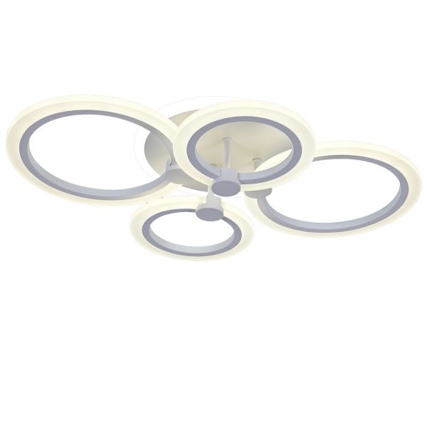 Люстра светодиодная Victoria Lighting 80 Вт белый Mercy/PL4 white 