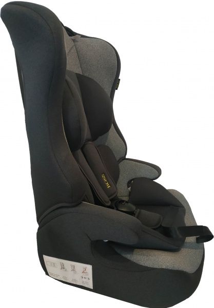 Автокресло BABY CAR SEAT серый grey
