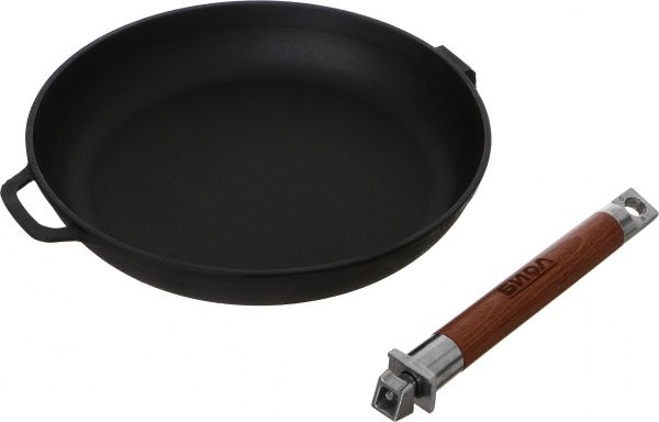 Сковорода чавунна знімна ручка 26 см Оптіма 0126 Biol