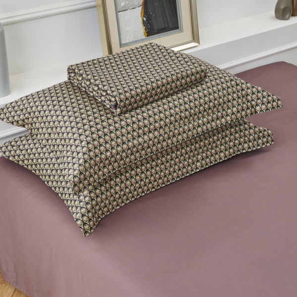 Комплект постільної білизни Edolo сімейний різнокольоровий La Nuit 