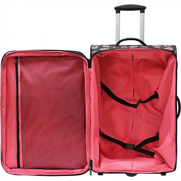 Чемодан Bagland Леон 70 л черный суб.988 (37666274) 