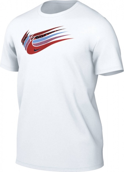 Футболка Nike M NSW 12 MO SWOOSH TEE DN5243-100 р.L білий