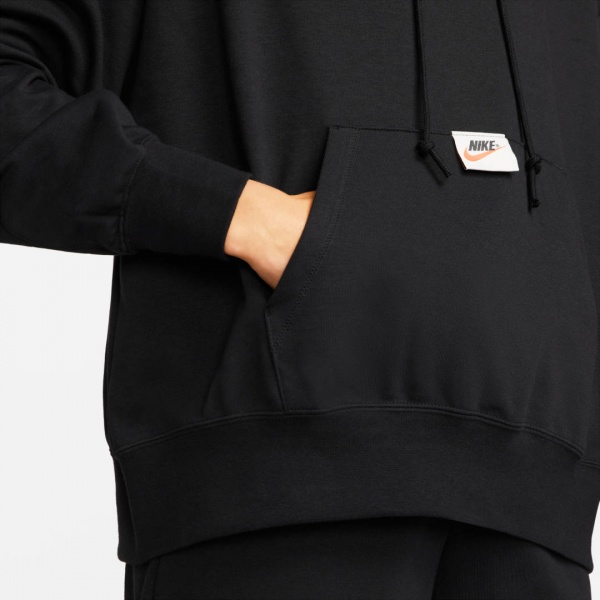 Джемпер Nike W NSW CRC50 FLC HOODIE DQ6224-010 р. L чорний