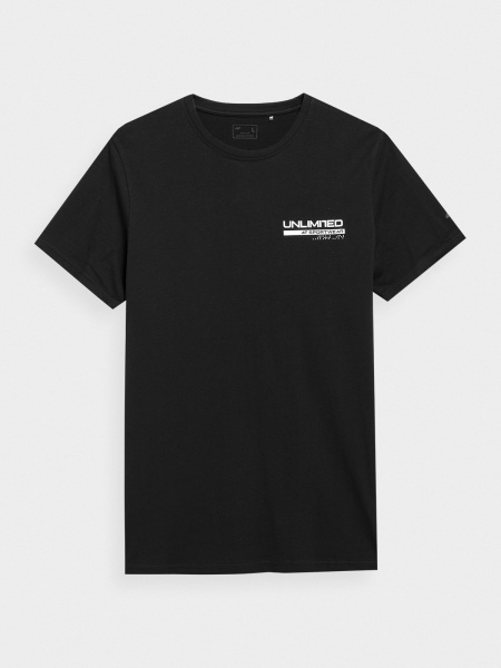 Футболка 4F 4FSS23TTSHM307-20S р.M черный