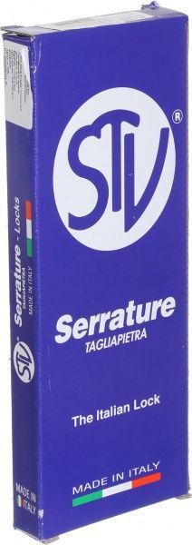 Дверний замок вхідний STV 114 полірований нікель