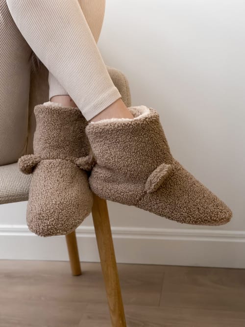 Тапки домашние Twins TEDDI 11013 р.36/37 коричневый