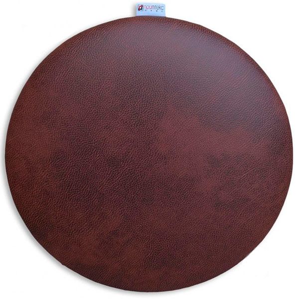 Сидіння барне d34 S-61 коричневе шкірозамінник коричневий Примтекс Плюс 