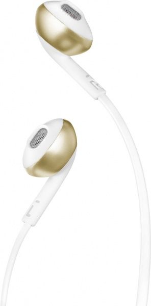 Гарнітура JBL® T205 champagne gold 