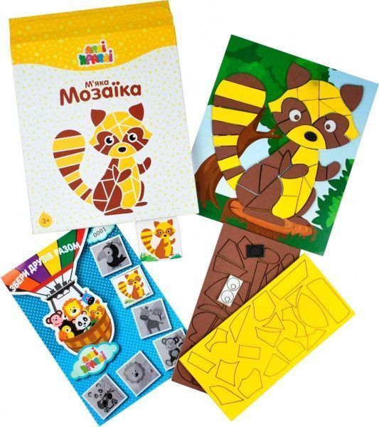 Набор для творчества мягкая мозаика 