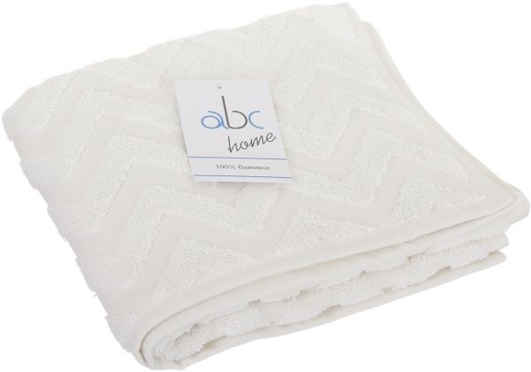 Рушник Zigzag 50x90 см айворі ABC 