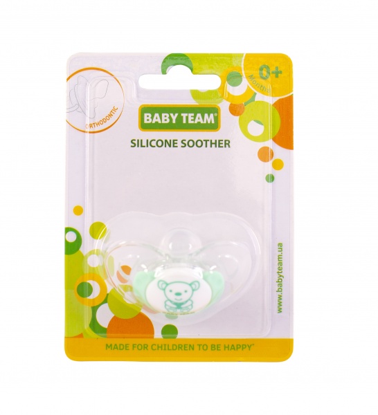 Пустышка ортодонтическая Baby Team 3100