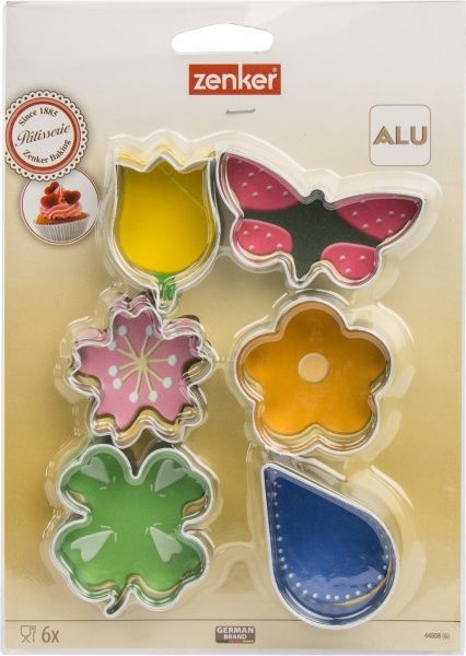 Набір форм для вирізання печива Весна 44808 Zenker