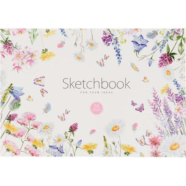 Альбом для рисования на склейке А4 20 листов Star Школярик