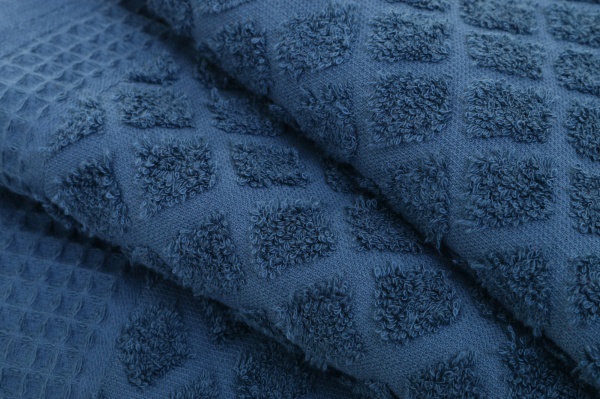 Рушник махровий Nora 70x140 см синій 