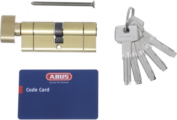 Циліндр Abus KD6PS 40x40 ключ-вороток 80 мм латунь 2240631745019
