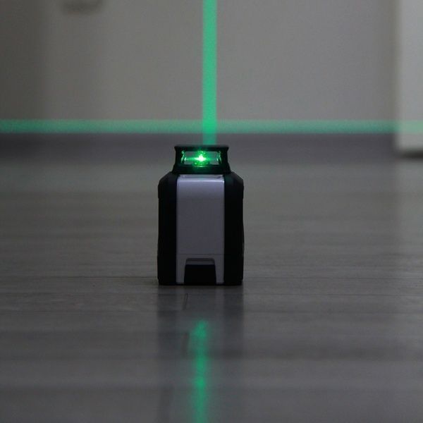 Нівелір лазерний My Tools до 50 м зелений з адаптером 144-2G-360-A