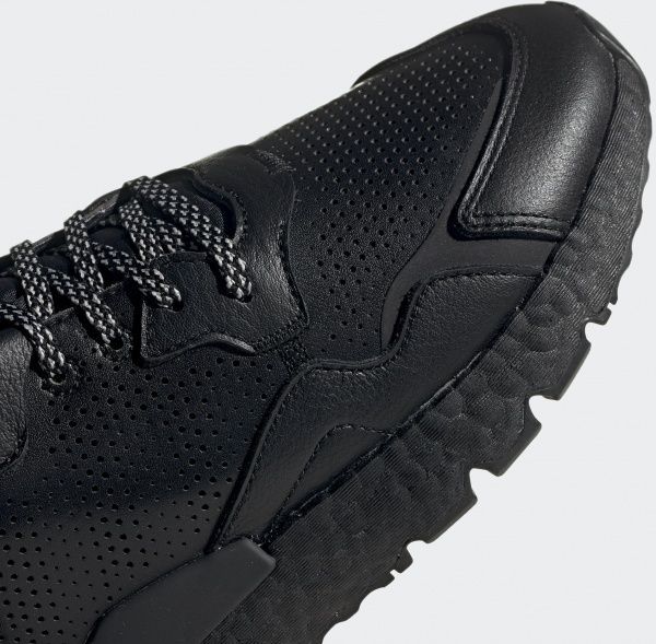 Кроссовки Adidas NITE JOGGER EF5400 р.UK 9,5 черный