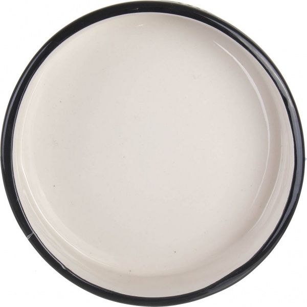 Миска для кошек черная 14x4,2 см