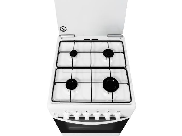 Плита комбінована Greta GE 5702 MG 38 (W) (1470-ГЕ-09А біла)