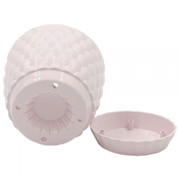 Горшок пластиковый Alyaplastik PINECONE NO:1 круглый 0,75 л розовый